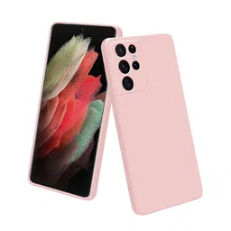 LIRAMARK Solid Samsung Galaxy S21 Ultra Back Silicone Impact Resistant Soft Back Case-picture-11