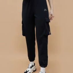 Kappa Blue Regular Fit Cargos-image-2