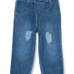 GJ baby Kids Blue Distressed Jeans-image-37