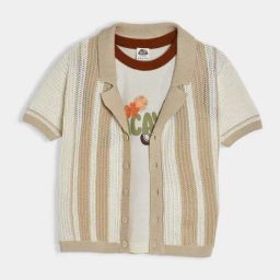 MiArcus Kids Cream & White Printed Regular Fit Shirt & T-Shirt-picture-20