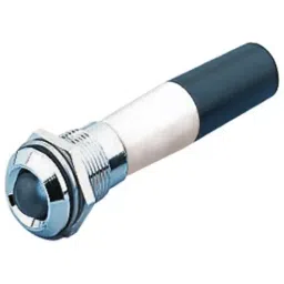 RS PRO White Panel Mount Indicator 230V AC, Mounting Hole Size 12 mm, IP Rating IP67, Model No 206390-26