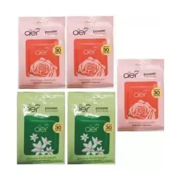 Godrej Aer 3 X Rose Fresh Blossom, 2 X Jasmine Floral Delight Aer Power Pocket Blocks (Pack of 5)-3