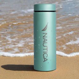 Nautica Stern Light Green Stainless Steel Sleek Insulated Travel Thermo Flask (500ml)-19