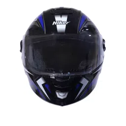 HIKER by Varroc FLASH PRO MAX Helmet Matt Black & Green Small 580 mm Half Face, HD3-38