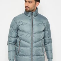 Duke Green Regular Fit Quilted Jacket-image-32