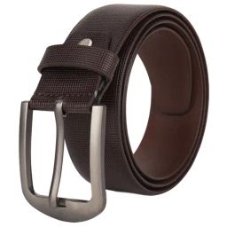 Kara Brown Textured Leather Formal Belt-image-12