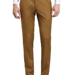 Simon Carter London Brown Slim Fit Trousers-image-22