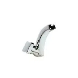 Parryware Coral Pro Half-turn Range Ceramic Innerhead Deck Mounted Swan Neck Pillar Cock-G4668A1-image-59