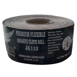 HANKO Premium Flexible Abrasive Cloth Roll 50 m Aluminium Oxide 100 mm Width 150 Grit Size, JA 113-image-42