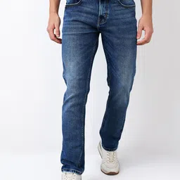 SPYKAR Men Regular Fit Mid Rise Cotton Jeans-image-99