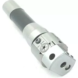 A.D INTERNATIONAL 38 mm Boring Head 1 Div 0.015 mm R8 Shank with HSS Tools, JU-CLKS-MR80 image 3