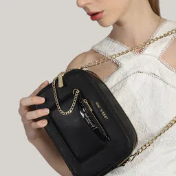 Mini west london PU Bucket Sling Bag-82