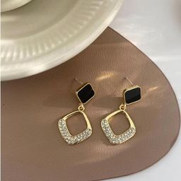 Tiso Contemporary Stone Drop Earrings-image-35