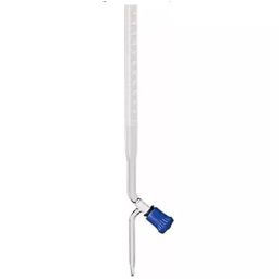 ABGIL Burette Single Bore with Teflon Key (Rota Flow) Class B Accuracy 5 ml Amber Borosilicate Glass, BRT-AC-115-03 image 1