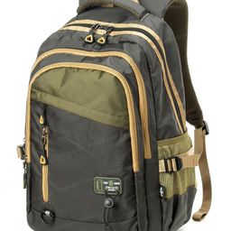 Bunie Large Capacity Casual Backpack for Kids & Adults Olive Black -  19 Inches-image-23
