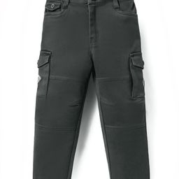 Noddy Typography Printed Pocket Detailed Pant - Olive Green-image-61