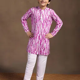 FASHION DREAM Boys Printed Regular Kurta with Pyjamas-57