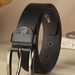 Provogue Men Textured Leather Belt-picture-47