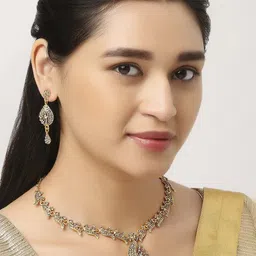 Anouk Gold-Plated Stone Studded Jewellery Set-picture-41