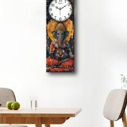OLIVE TREE White & Black Printed Traditional Wall Clock-52