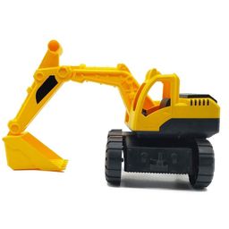 Enorme Push and Go Dumper and Excavator Construction Engineering Automobile Vehicle Toy Pack of 2 - Yellow image 4