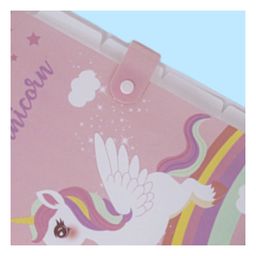 FunBlast Unicorn Theme File Folder with 6 Pockets  Pink image 5