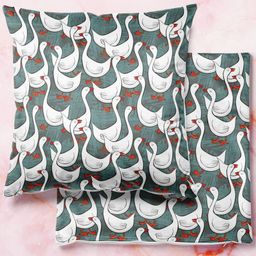ArtzFolio Multicoloured Set of 2 Square Cushion Covers-31