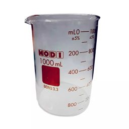 WKM 1000 ml Borosilicate Glass 3.3 Beaker-1