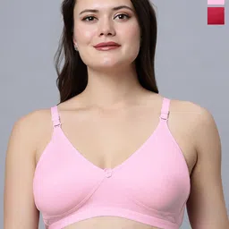 In Care Pack Of 2 Pure Cotton Underwired Full Coverage T-shirt Bra-picture-32