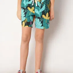 Jack & Jones Junior Multicolor Printed Shorts-image-104