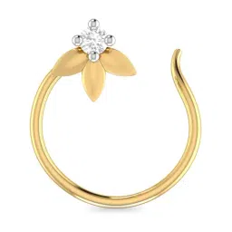PC Jeweller Brona 18k Gold Nosepin for Women-image-22