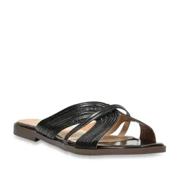 Jove Women's Black Casual Sandals-image-33