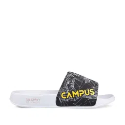Campus Men's Ink Black Slides-45