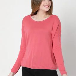 Vero Moda Pink Regular Fit Sweater-image-86