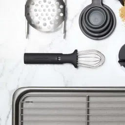 MasterClass Smart Space 26cm Stainless Steel Handheld Cooking Whisk-26