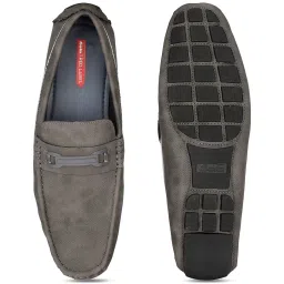 Bata Men's MERCURY NEW Grey Loafers image 3
