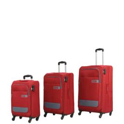 Citizen Wander Weave Red Color Block Trolley Bag Pack of 3 - 55 Cms, 65 Cms & 75 Cms-image-45