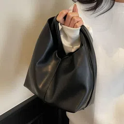 StyleCast x Revolte Women Solid Half Moon Hobo Bag-picture-33
