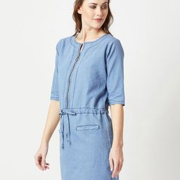 Miss Chase Denim Sheath Dress-picture-35