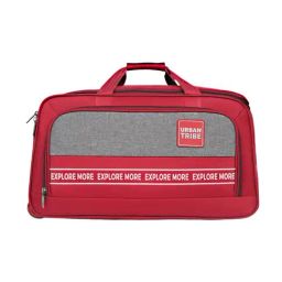 Urban Tribe Red Cargo Medium Duffle Bag-image-84