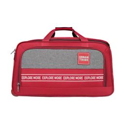 Urban Tribe Red Cargo Medium Duffle Bag-image-83