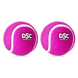 DSC Cricket Nitro Light Tennis Ball (Pack of 2) Size - Adult-21
