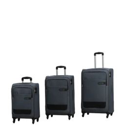 Citizen Wander Weave Grey Color Block Trolley Bag Pack of 3 - 55 Cms, 65 Cms & 75 Cms-12