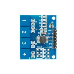 TTP224 4Way Switch Touch Sensor Capacitive Digital Touch Sensor Module Microcontroller PCB Touch Switch - NA062TTP224 4Way Switch Touch Sensor Capacitive Digital Touch Sensor Module Microcontroller PCB Touch Switch - NA062 image 3