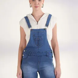 SHOWOFF Blue Dungaree-image-1