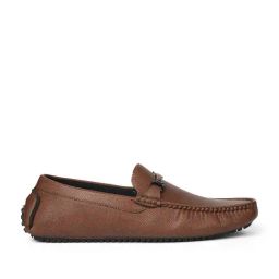 Bata Men's Brown Loafers-image-93