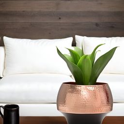 Royaloak Black Diamond Punch Medium Table Planter-image-62