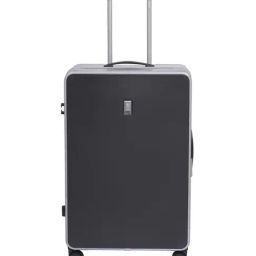 Swiss Military Dark Grey Large Hard Sided Checked Luggage-image-66