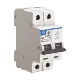 L&T [ Lauritz Knudsen ] 16 Amp 2 Pole MCB BA20160C-47