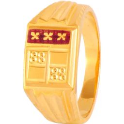 P.C. Chandra 22 kt Gold Ring-image-95